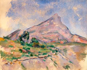 Mont Sainte-Victoire, 1897-1898 da Paul Cézanne