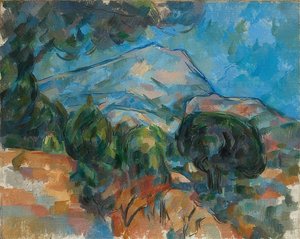 Monte Sainte-Victoire da Paul Cézanne