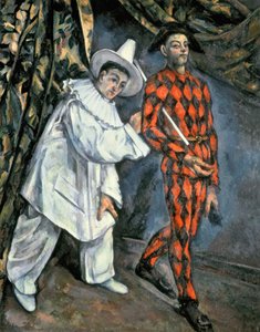Pierrot e Arlecchino (Mardi Gras), 1888