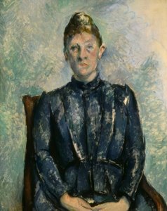 Ritratto di Madame Cézanne da Paul Cézanne
