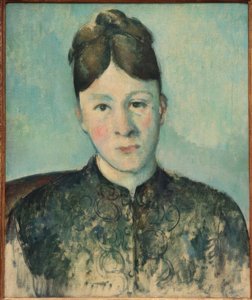 Ritratto di Madame Cézanne da Paul Cézanne