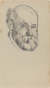 Autoritratto [recto], c. 1880-1882 da Paul Cézanne