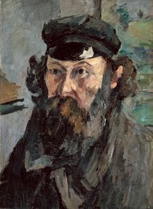 Autoritratto con cappello da Paul Cézanne