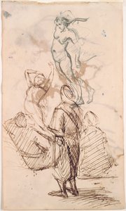 Foglio di Studi da Paul Cézanne