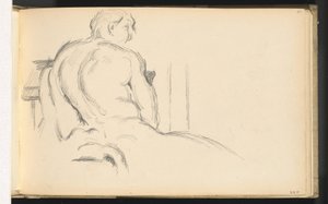 Studio di "Ercole riposante" di Puget da Paul Cézanne