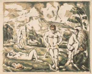 I Bagnanti da Paul Cézanne