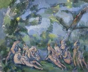 I bagnanti, 1899-1904 da Paul Cézanne