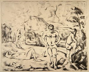 I bagnanti, c.1898