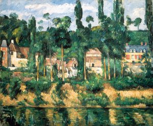 Il castello di Medan, c.1880 da Paul Cézanne