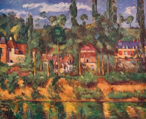 Il castello di Medan, c1880 da Paul Cézanne