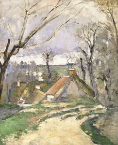 Le casette di Auvers da Paul Cézanne
