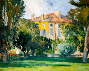 La casa a Jas de Bouffan, 1882-85 da Paul Cézanne