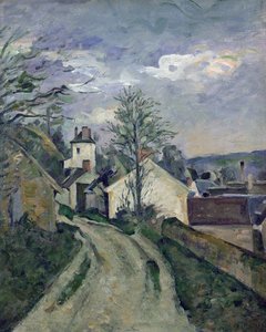 La Casa del Dottor Gachet (1828-1909) ad Auvers, 1872-73 da Paul Cézanne