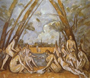 I grandi bagnanti da Paul Cézanne