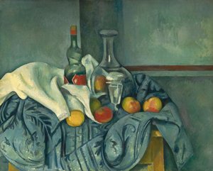La bottiglia di menta piperita, 1893-1895 da Paul Cézanne