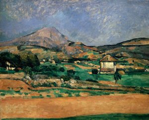 La Pianura del Mont Sainte-Victoire da Paul Cézanne