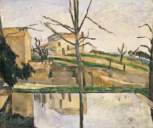 La piscina a Jas de Bouffan da Paul Cézanne