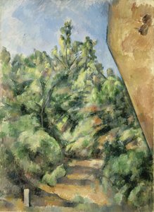 La Roccia Rossa da Paul Cézanne