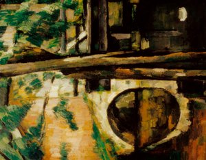 Il ponte a Maincy (noto anche come il Pont de Mennecy), (dettaglio) da Paul Cézanne