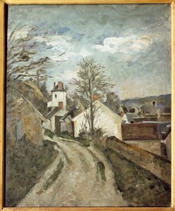 La casa del dottor Gachet ad Auvers da Paul Cézanne