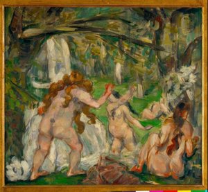 Tre bagnanti da Paul Cézanne