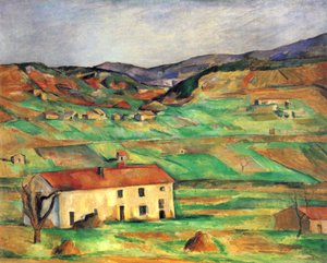 Dintorni di Gardanne da Paul Cézanne