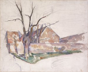 Paesaggio invernale, c.1885 da Paul Cézanne