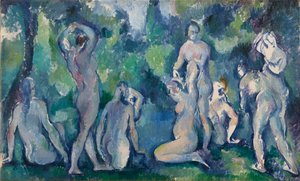 Donne che fanno il bagno, c. 1895
