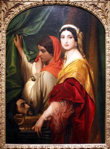 Erodiade con la testa di San Giovanni Battista - Paul Delaroche da Paul Delaroche