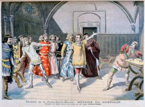 Messire du Guesclin, Théâtre de la Porte Saint-Martin, 1895 da Paul Deroulede