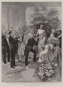 Il festival in onore di Madame Sarah Bernhardt a Parigi da Paul Destez