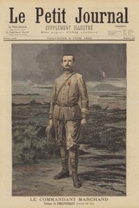 Maggiore Jean-Baptiste Marchand, soldato ed esploratore francese da Paul Dominique Philippoteaux