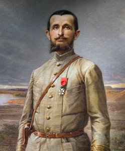 (dettaglio) Le commandant Marchand da Paul Dominique Philippoteaux