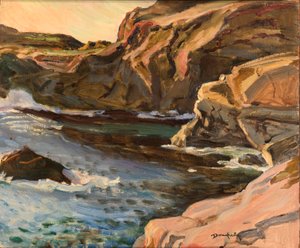 Scogliere della California da Paul Dougherty