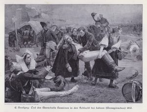 Morte del Maresciallo Bessieres alla Battaglia di Lutzen