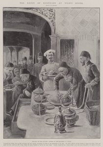 Il regno del sospetto al chiosco di Yildiz da Paul Frenzeny