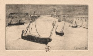 Sei Incisioni: Tréport da Paul Gachet