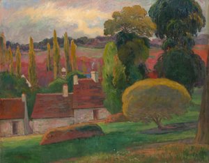 Una fattoria in Bretagna, ca. 1894 da Paul Gauguin
