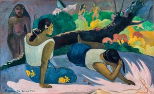 Arearea no Varua ino Parole del Diavolo o Donne tahitiane reclinate da Paul Gauguin