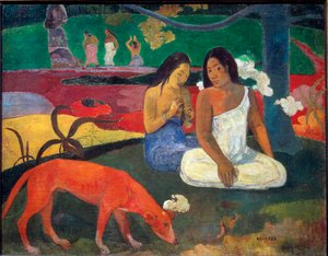 Arearea o Il Cane Rosso da Paul Gauguin