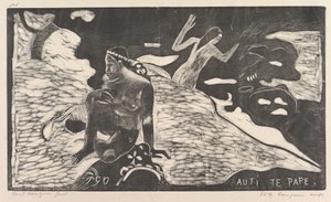 Auti Te Pape, 1893-94 da Paul Gauguin