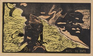 Auti Te Pape Donne al Fiume Dalla Serie Noa Noa, 1893-1894 da Paul Gauguin
