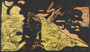 Auti te Pape Donne al Fiume da Paul Gauguin