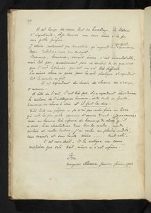 Avant et après - Ultima pagina del testo principale da Paul Gauguin
