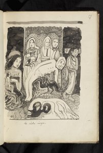 Avant et après - disegno "Les saintes images" da Paul Gauguin