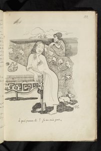 Avant et après - disegno "À quoi-penses-tu? Je ne sais pas"