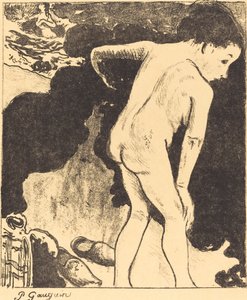 Bagnanti in Bretagna da Paul Gauguin