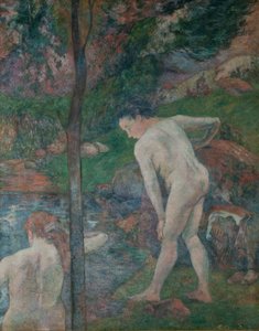 Bagnanti in Bretagna Due bagnanti, 1887 da Paul Gauguin