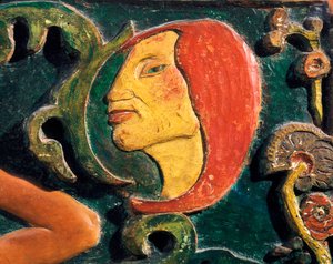 Sii misterioso, dettaglio da Paul Gauguin