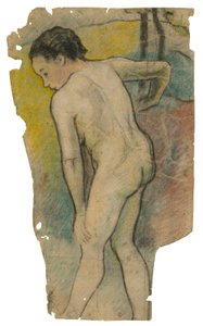 Bagnante bretone, 1886-87 da Paul Gauguin